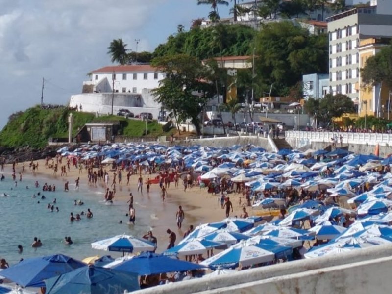 Salvador tem 10 praias próprias para banho neste final de semana