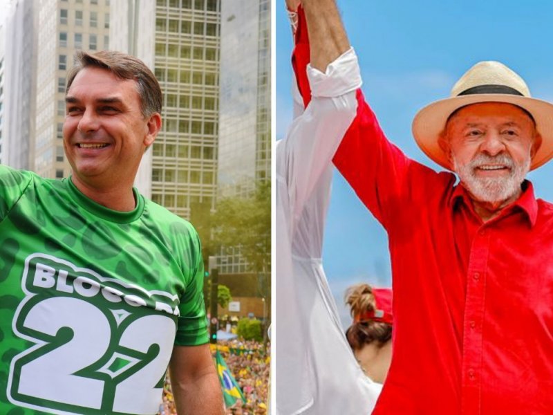 Datafolha aponta empate entre Lula e Flávio Bolsonaro em 50%