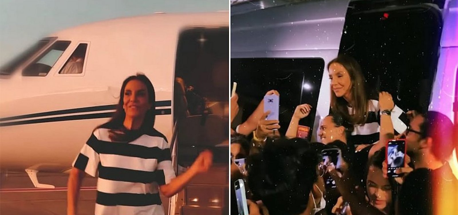 Para show comemorativo de 50 anos, Ivete Sangalo chega a Petrolina - Metro 1 Para show comemorativo de 50 anos, Ivete Sangalo chega a Petrolina - Metro 1