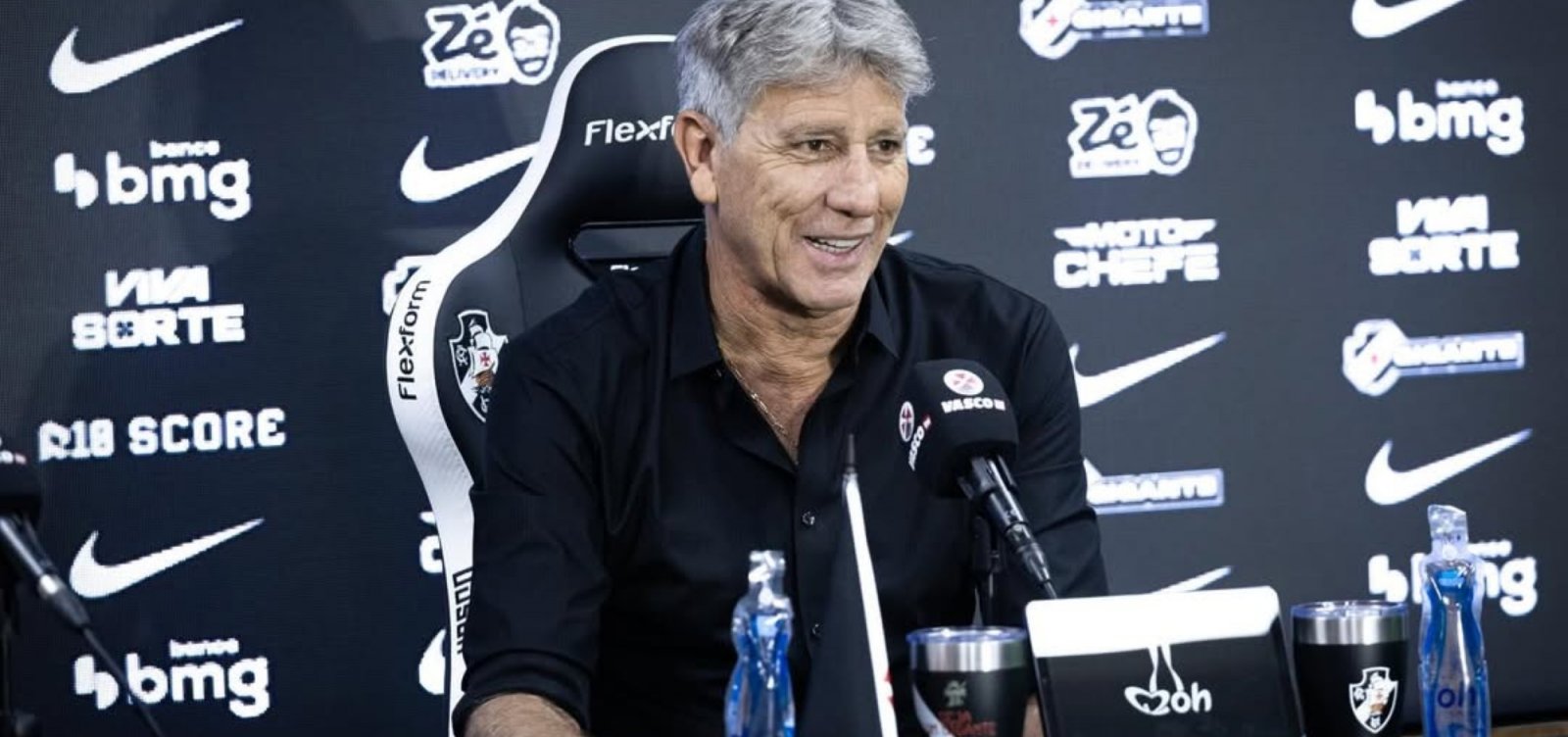 Renato Gaúcho é demitido do Vasco antes da reapresentação do elenco
