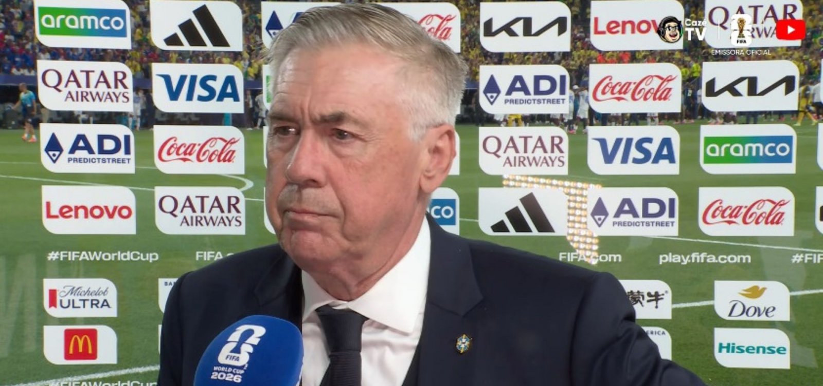 Ancelotti analisa atuação do Brasil após vitória sobre o Haiti: Melhoramos hoje