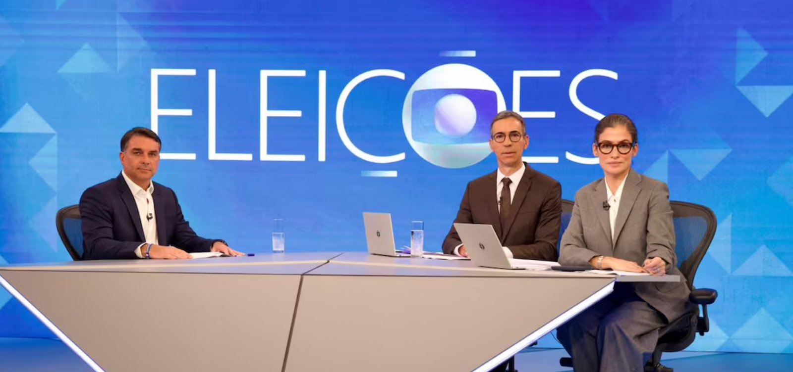 Flávio tem almoço reservado com a cúpula da Globo antes da sabatina do JN; emissora confirma