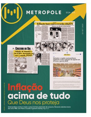 Inflação só sobe. Baixe seu jornal.