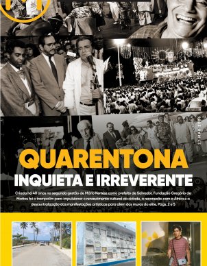 Quarentona inquieta e irreverente