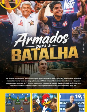 Armados para a batalha