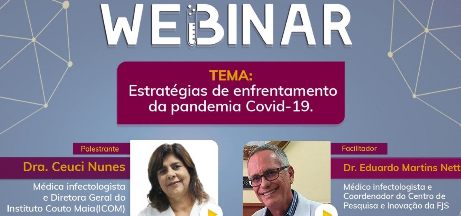 Fundação José Silveira faz palestra sobre estratégias de enfrentamento da pandemia