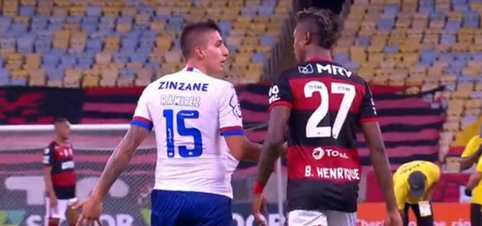 Laudo do Flamengo aponta racismo de Ramirez contra outro jogador: 'Está falando muito, seu negro'