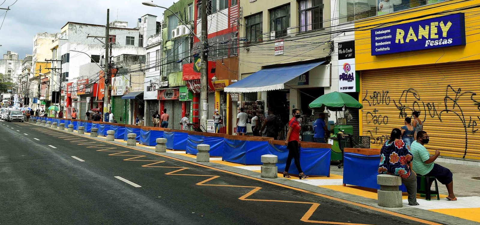 Prefeitura inaugura novos passeios na Avenida Sete de Setembro e na Joana Angélica