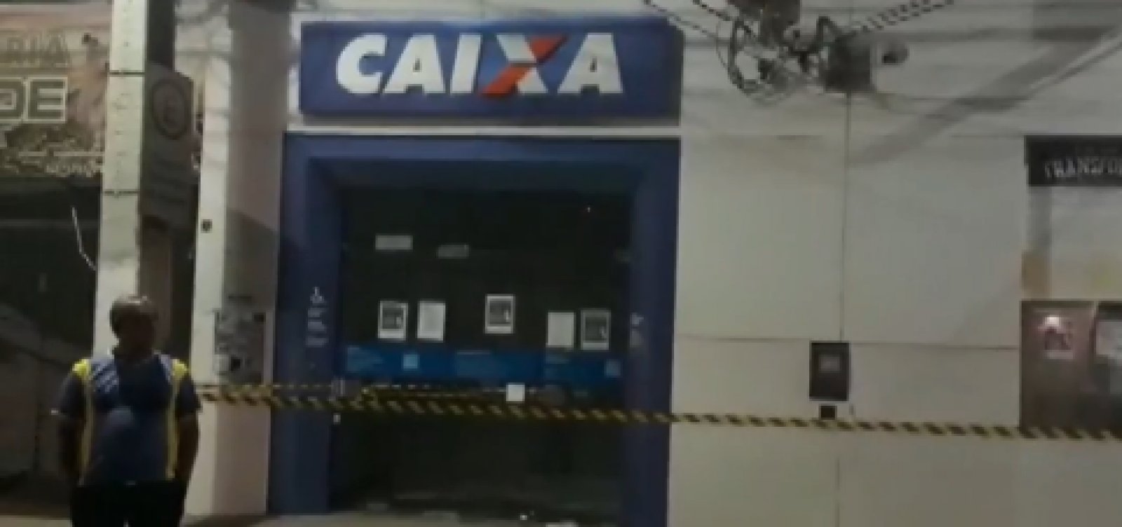Jeremoabo: homens armados explodem agência; morador é feito refém