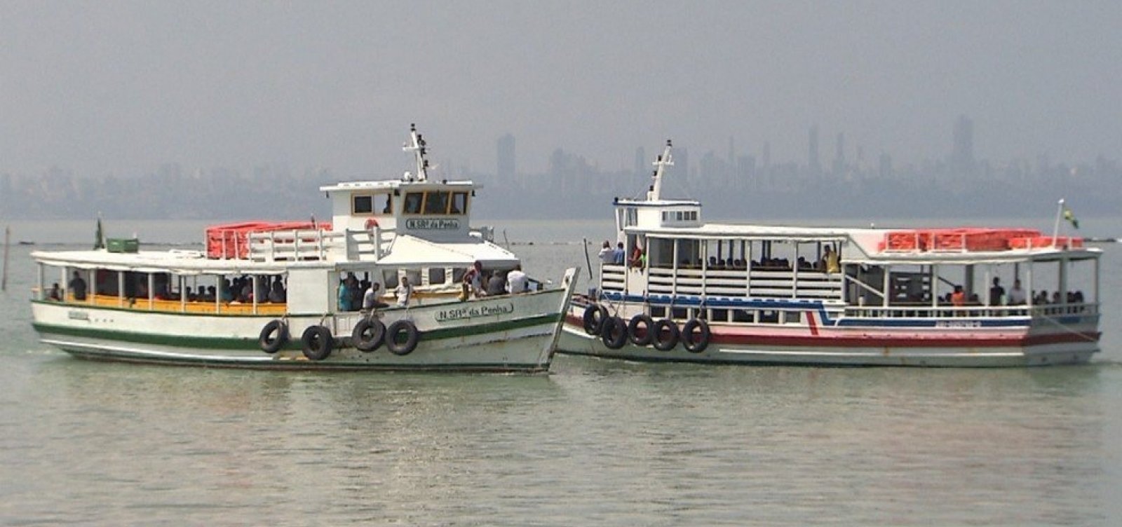 Pelo terceiro dia seguido, travessia Salvador-Mar Grande é encerrada mais cedo