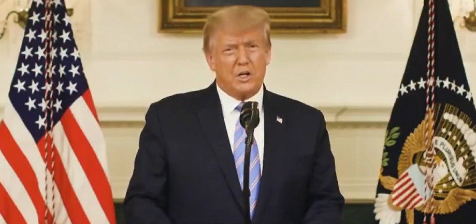 Trump diz que os invasores do Congresso 'vão pagar' por suas ações
