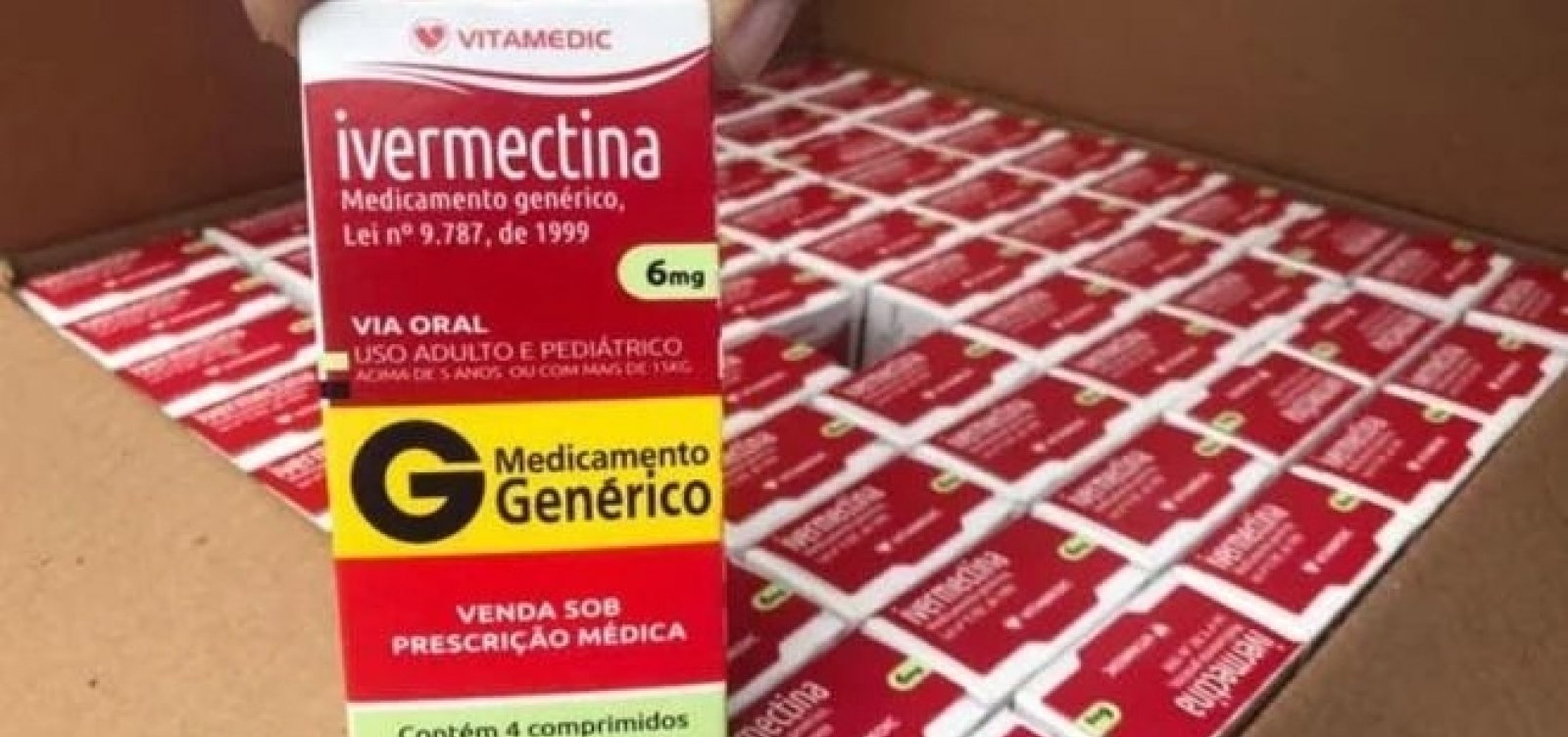 Venda de ivermectina, sem eficácia comprovada contra a Covid-19, cresce 466% no ano