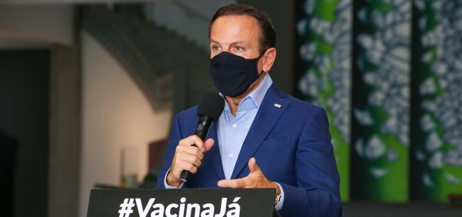 Doria fará ato pró-imunização com três ex-presidentes, mas sem aplicar vacinas