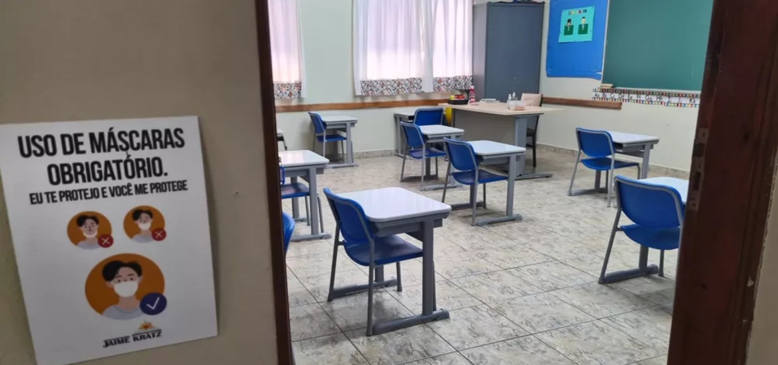Escolas estaduais em São Paulo voltam às aulas presenciais nesta segunda