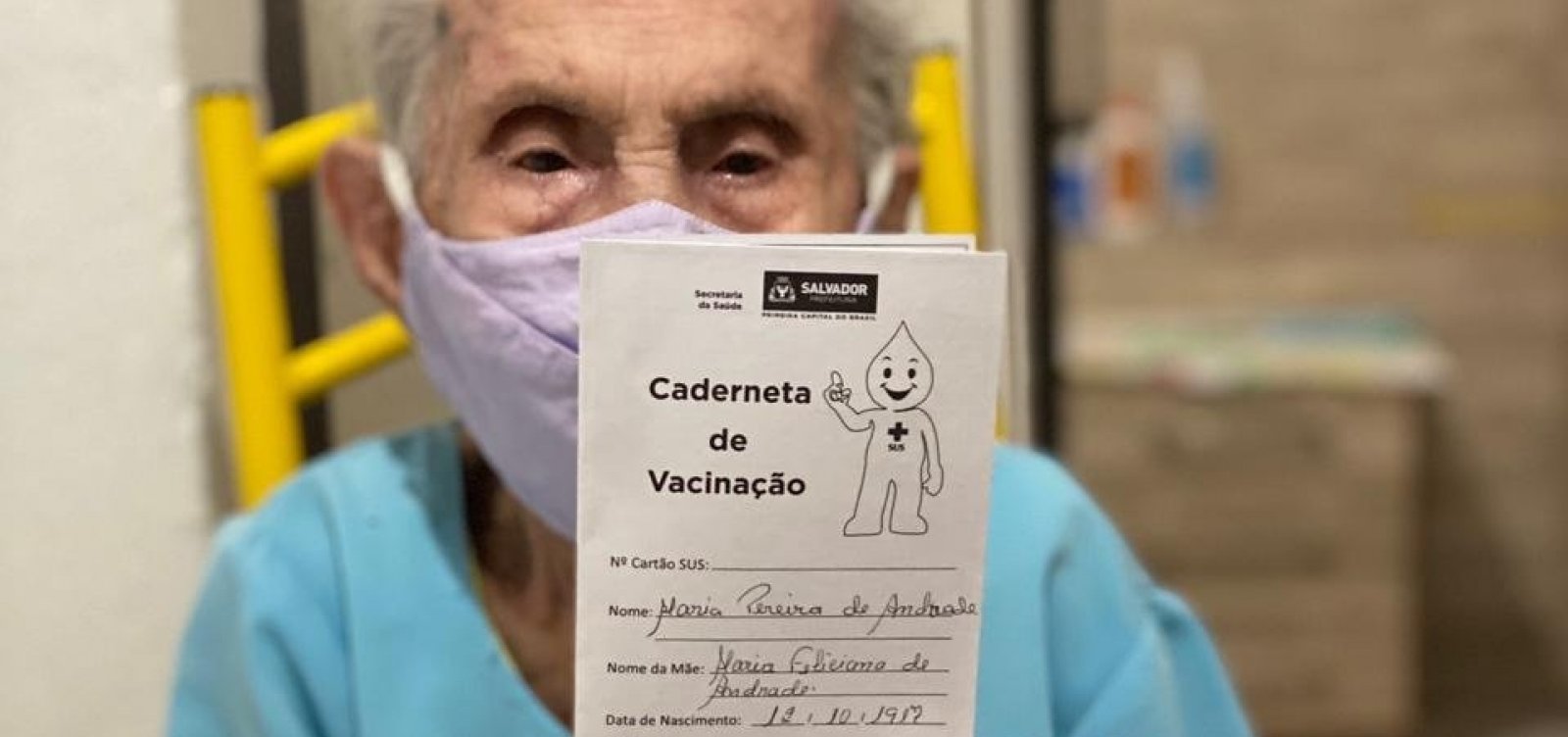 Vacinação domiciliar ultrapassa 1,8 mil idosos atendidos em Salvador