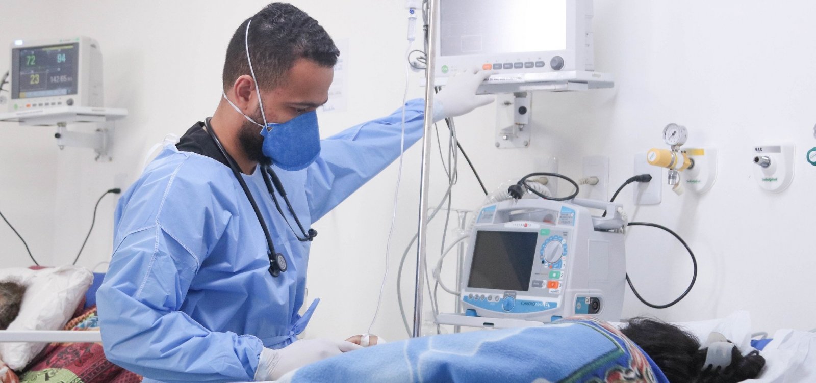 Unidade destinada ao tratamento da Covid-19 em Lauro de Freitas atinge 100% de ocupação