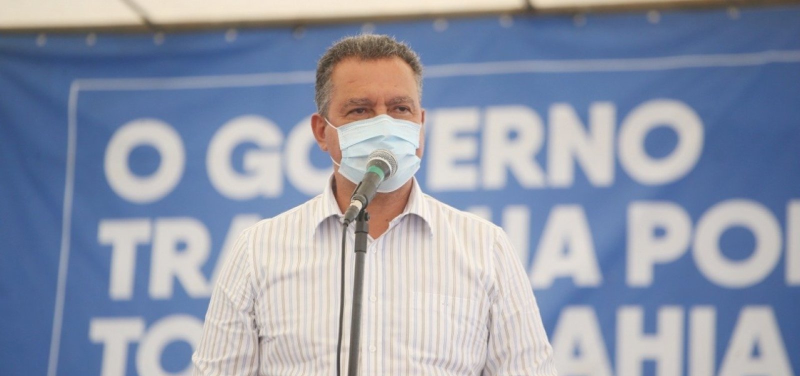 Governador reforça que quem não usar máscara pode ser conduzido à delegacia