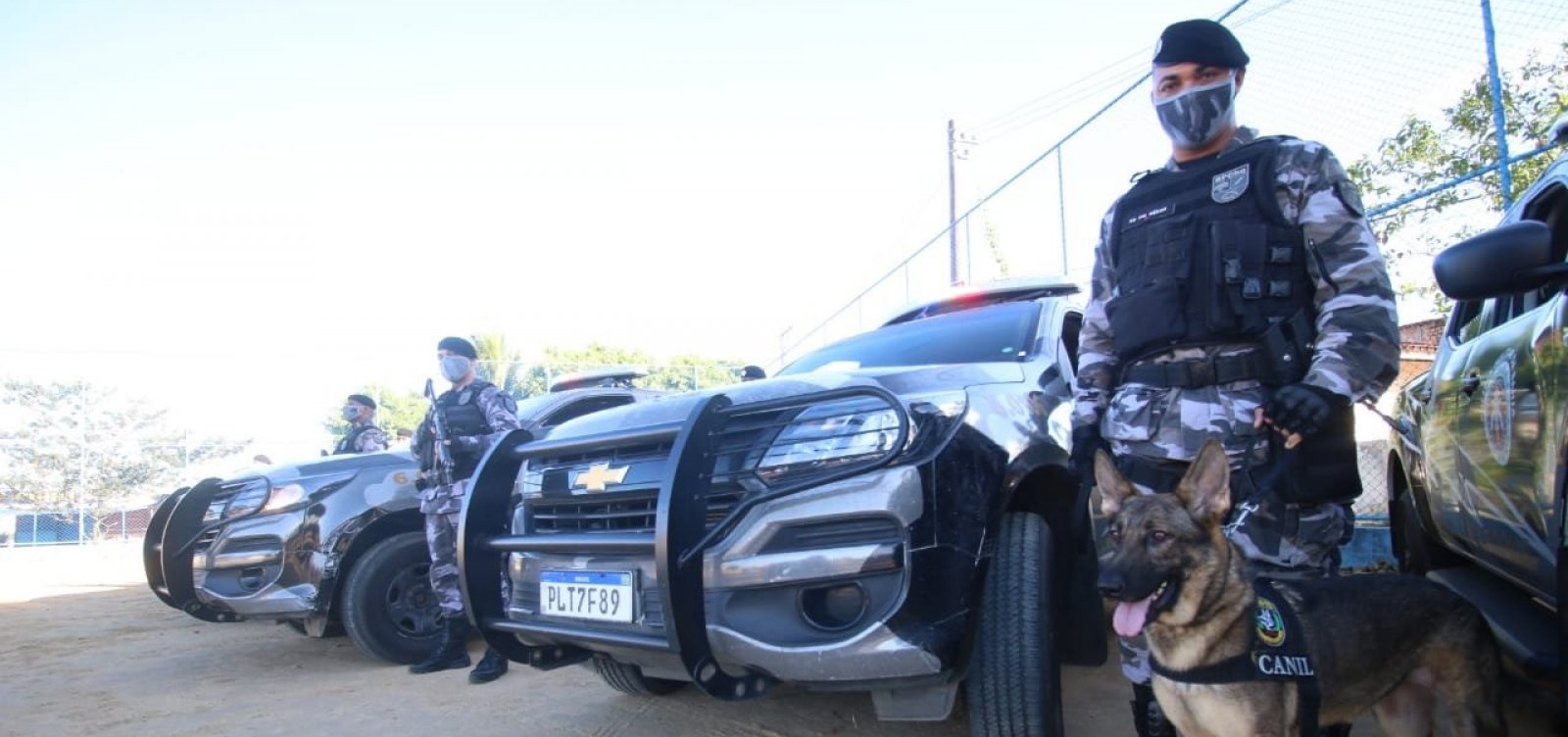 Policiais fazem ocupação no bairro de Valéria para combater facções criminosas
