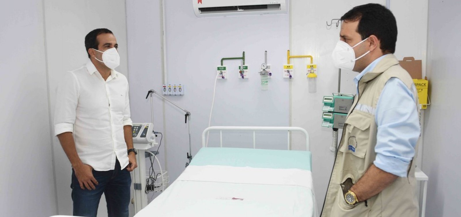 Unidade de suporte ventilatório para pacientes com Covid-19 é inaugurada em Salvador