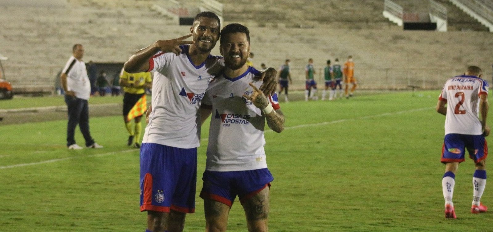 Bahia goleia o Campinense por 7 a 1 e passa de fase na Copa do Brasil