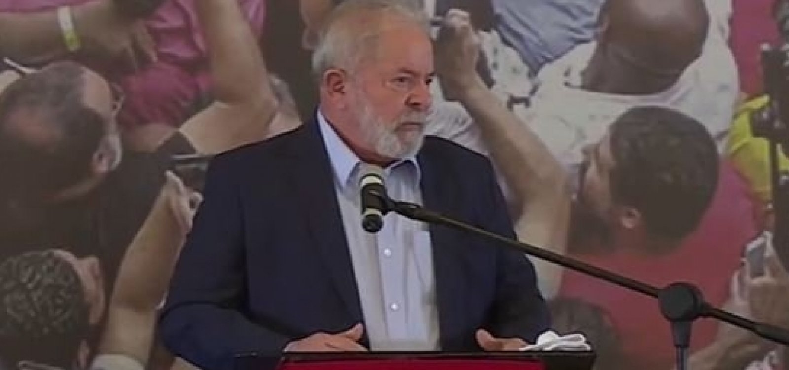 'Fui vítima da maior mentira jurídica já contada em 500 anos', diz Lula em pronunciamento