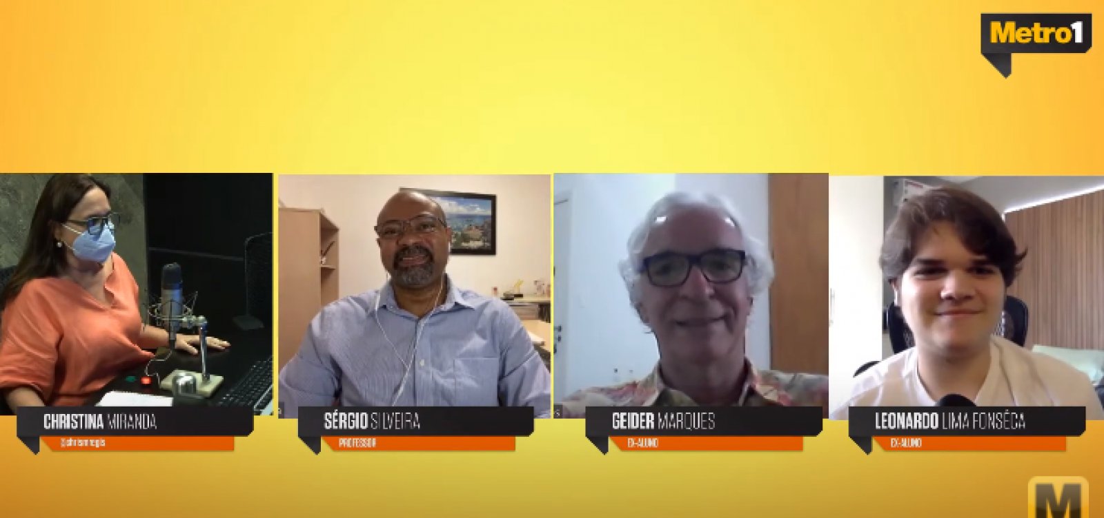 Aniversário de 110 anos do Colégio Antônio Vieira é tema de entrevista no Metrópole Serviço 