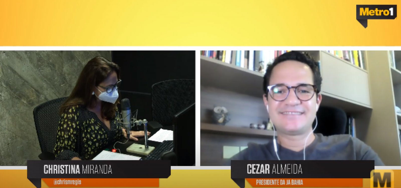 Trabalho voluntário é tema de entrevista no Metrópole Serviço 