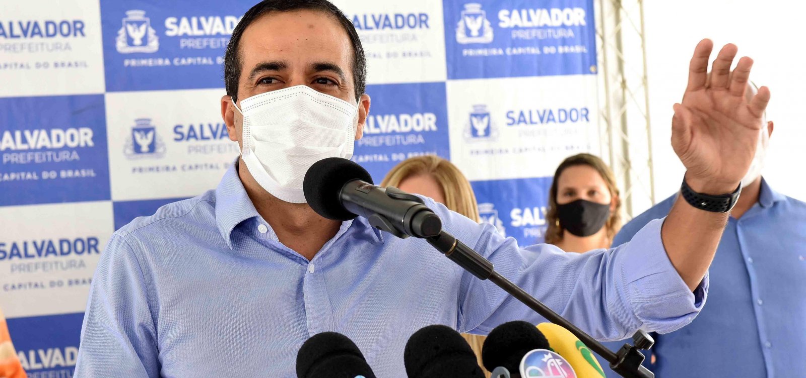 Prefeito diz que colapso na saúde de Salvador foi evitado