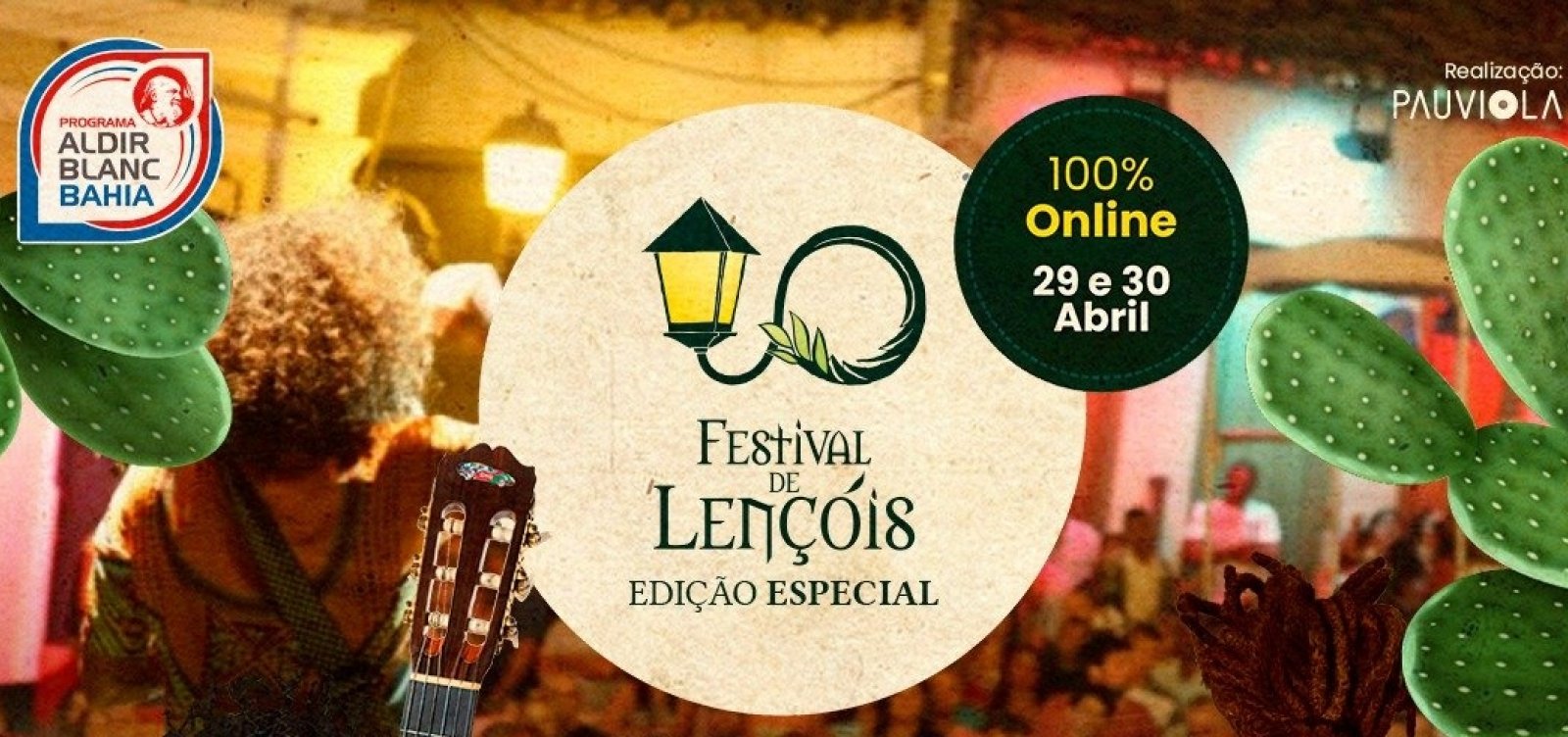 Festival de Lençóis tem edição especial online