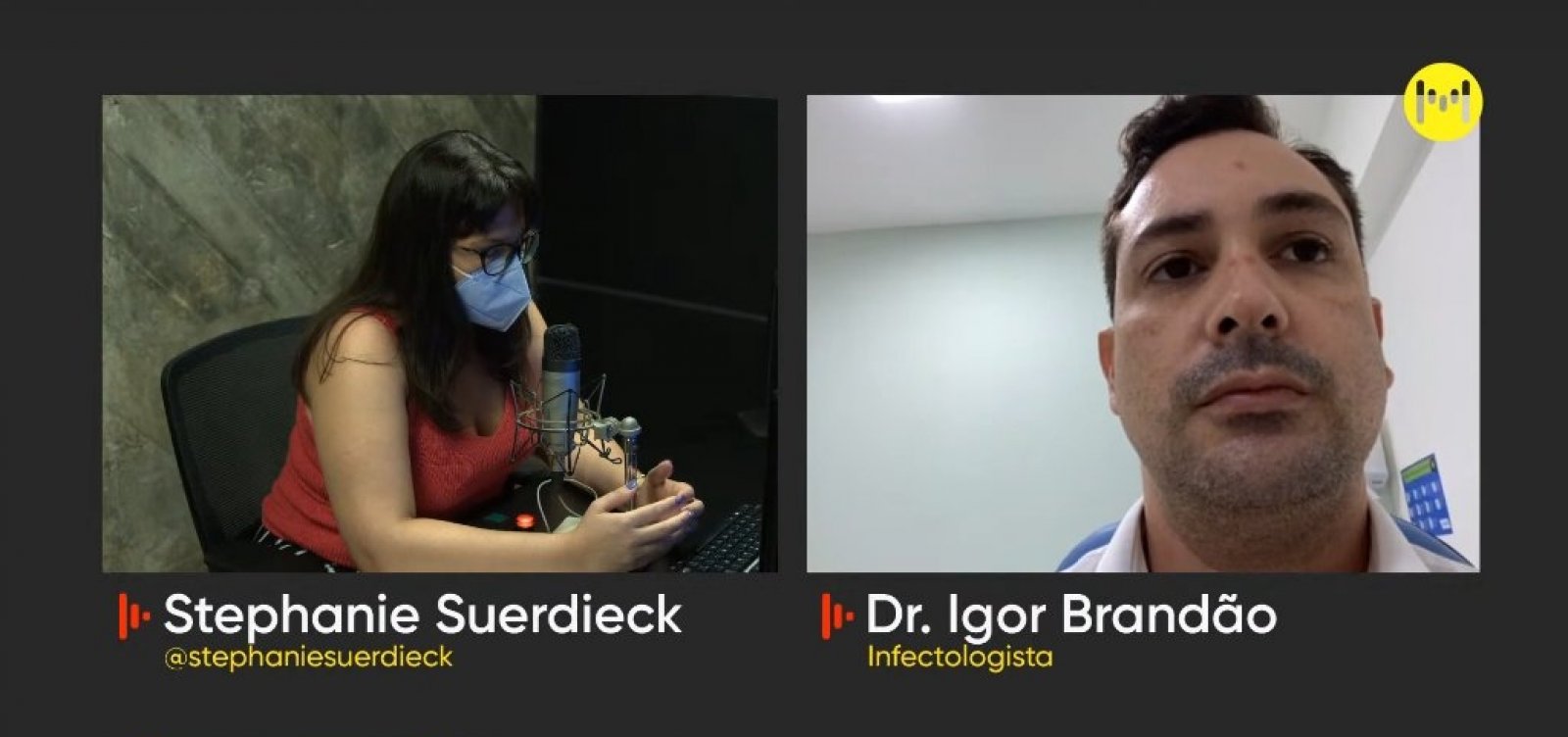 Infectologista do Hospital da Bahia fala sobre um ano de pandemia no Metropole Saúde