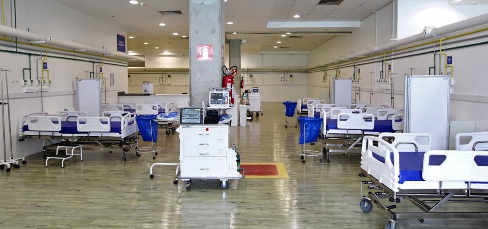 Vazamento no hospital da Fonte Nova completa uma semana e Osid garante "situação regularizada"