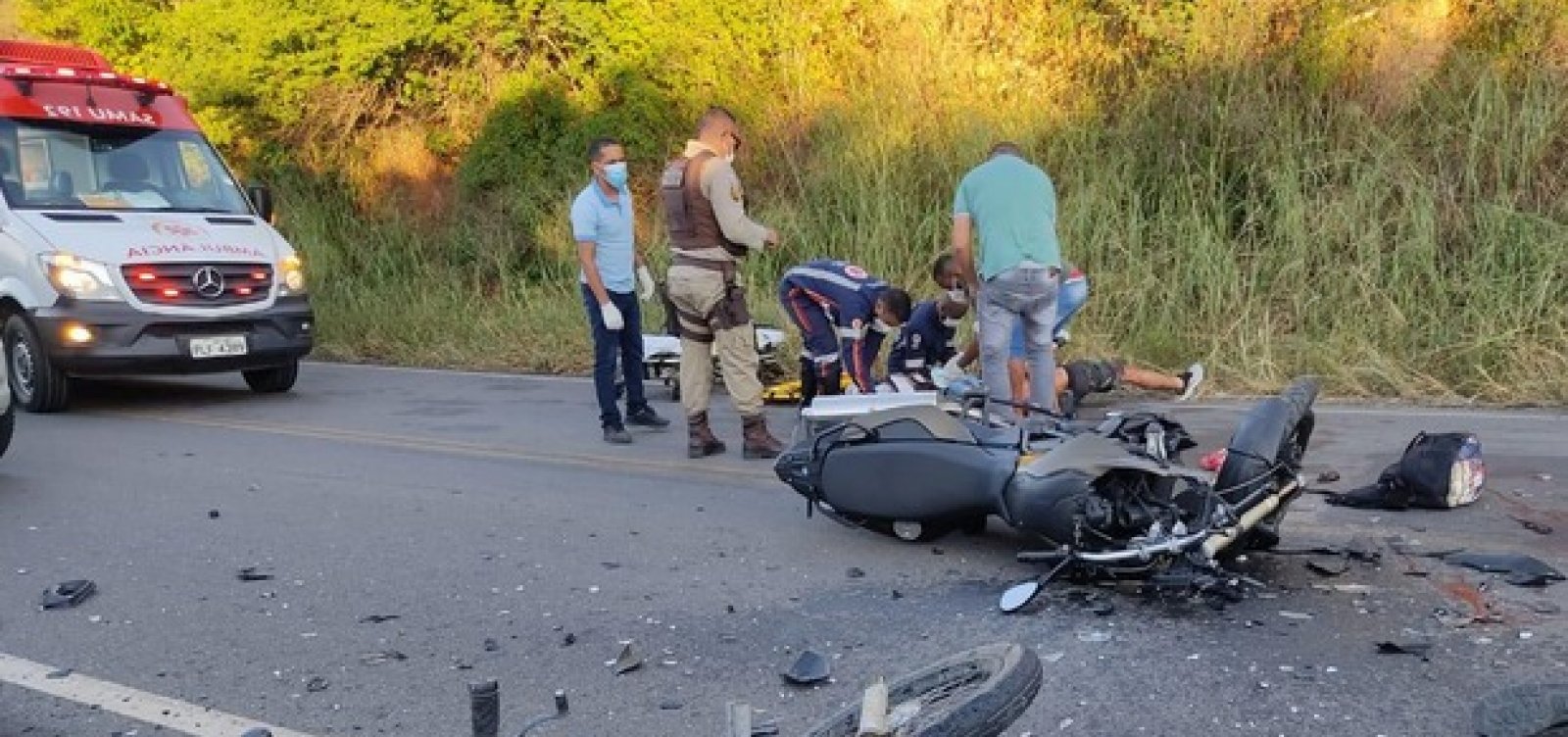 Jaguaquara: agente da Guarda Municipal morre após colisão entre motocicletas
