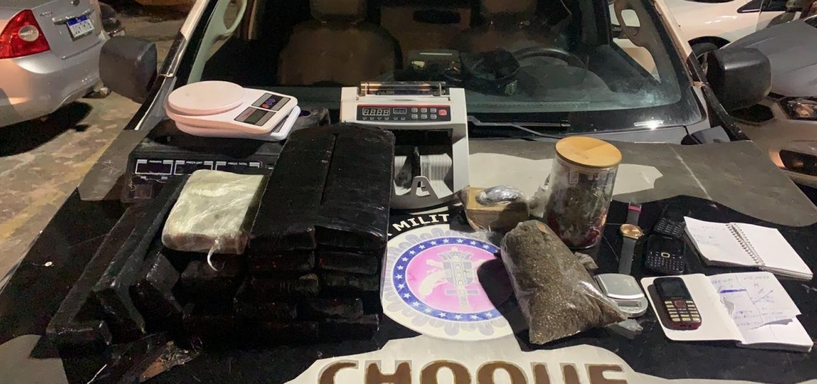 Polícia apreende 16 tabletes de maconha na Cidade Baixa