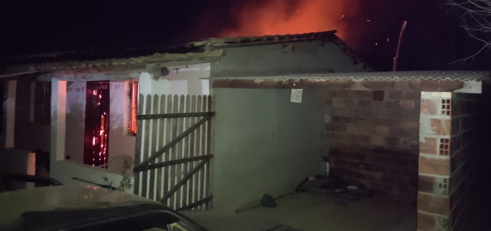 PM prende homem que ateou fogo em casa para matar a mulher