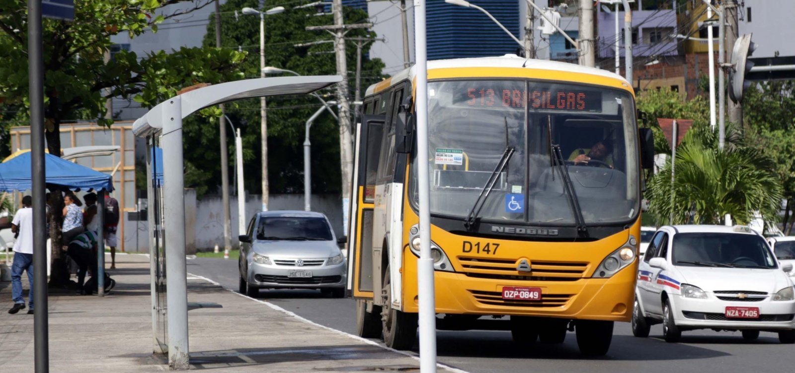 Semob monta operação com 'amarelinhos' durante paralisação de rodoviários nesta sexta