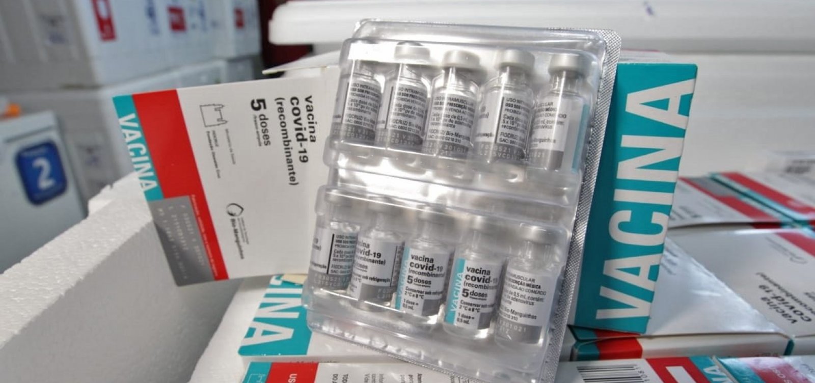 Bahia receberá 227 mil doses de vacinas contra Covid-19 nas próximas horas