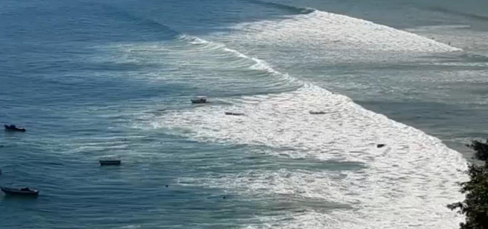 Fenômeno raro explica movimento das ondas na Baía de Todos-os-Santos