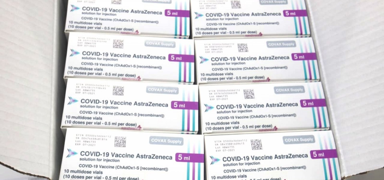 Bahia deve receber mais 491 mil doses de vacina contra Covid nesta segunda