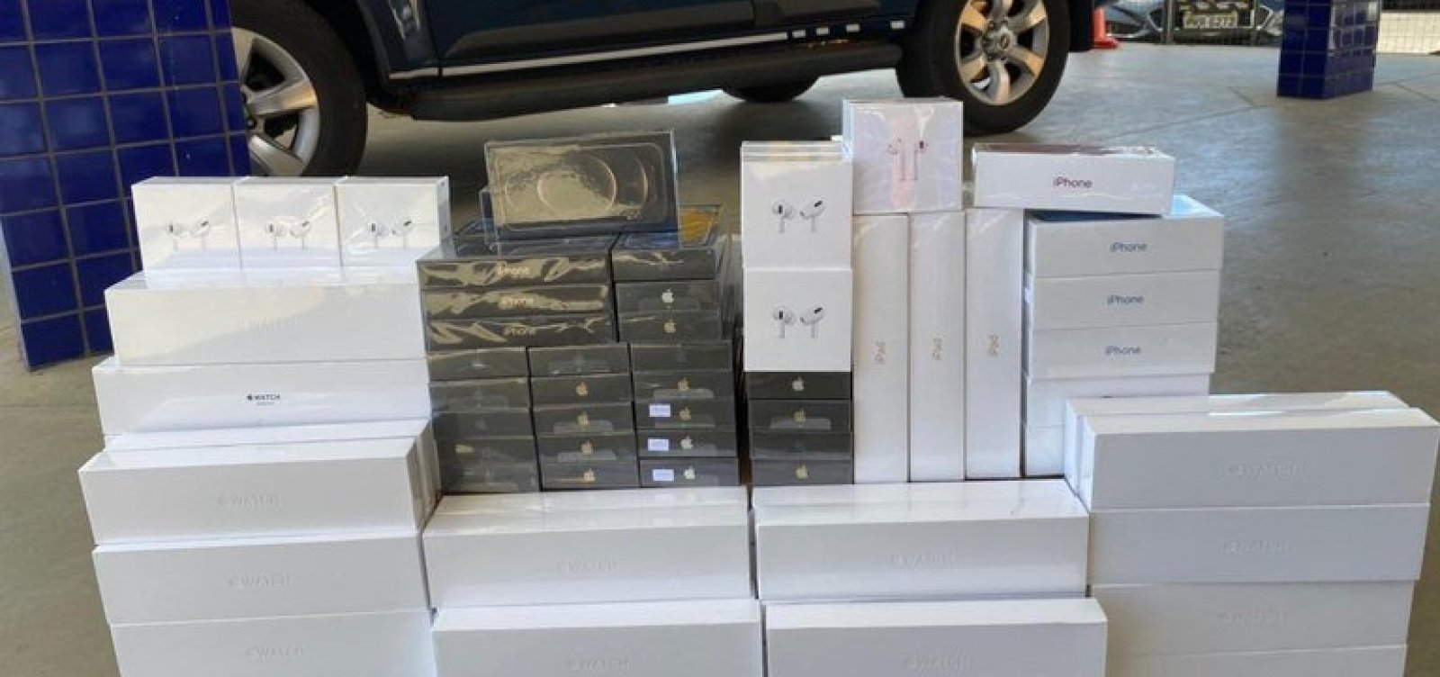 Carga de eletrônicos ilegais é apreendida em Vitória da Conquista