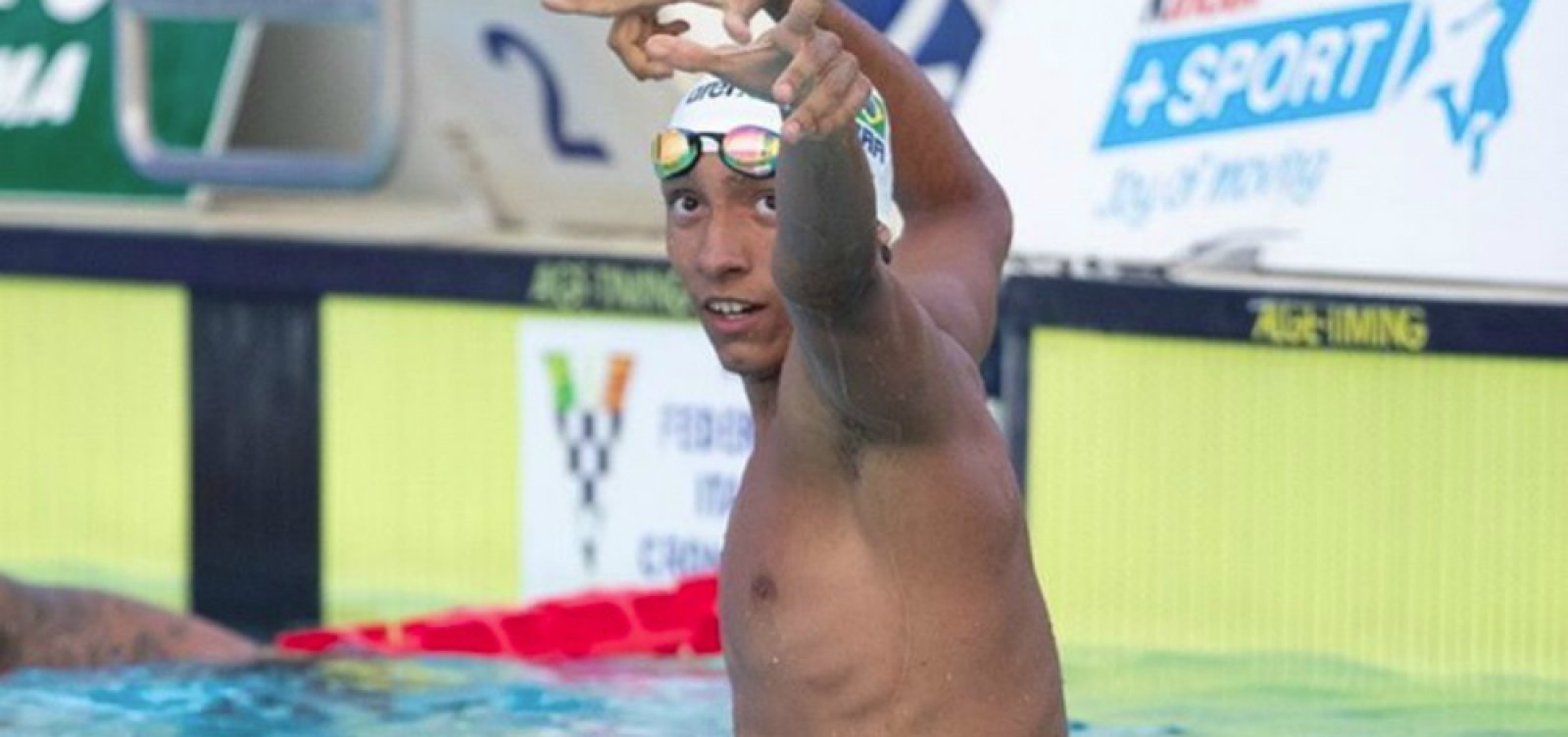 Olimpíadas: Baiano estreia na natação na manhã deste domingo 