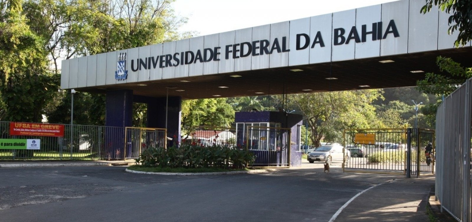 Bandidos invadiram área próximo onde ocorre vacinação contra Covid-19 no campus de Ondina