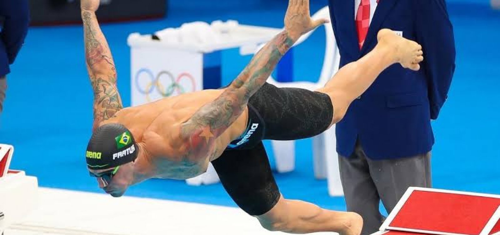 Olimpíadas: Bruno Fratus alcança final dos 50 m livre da natação