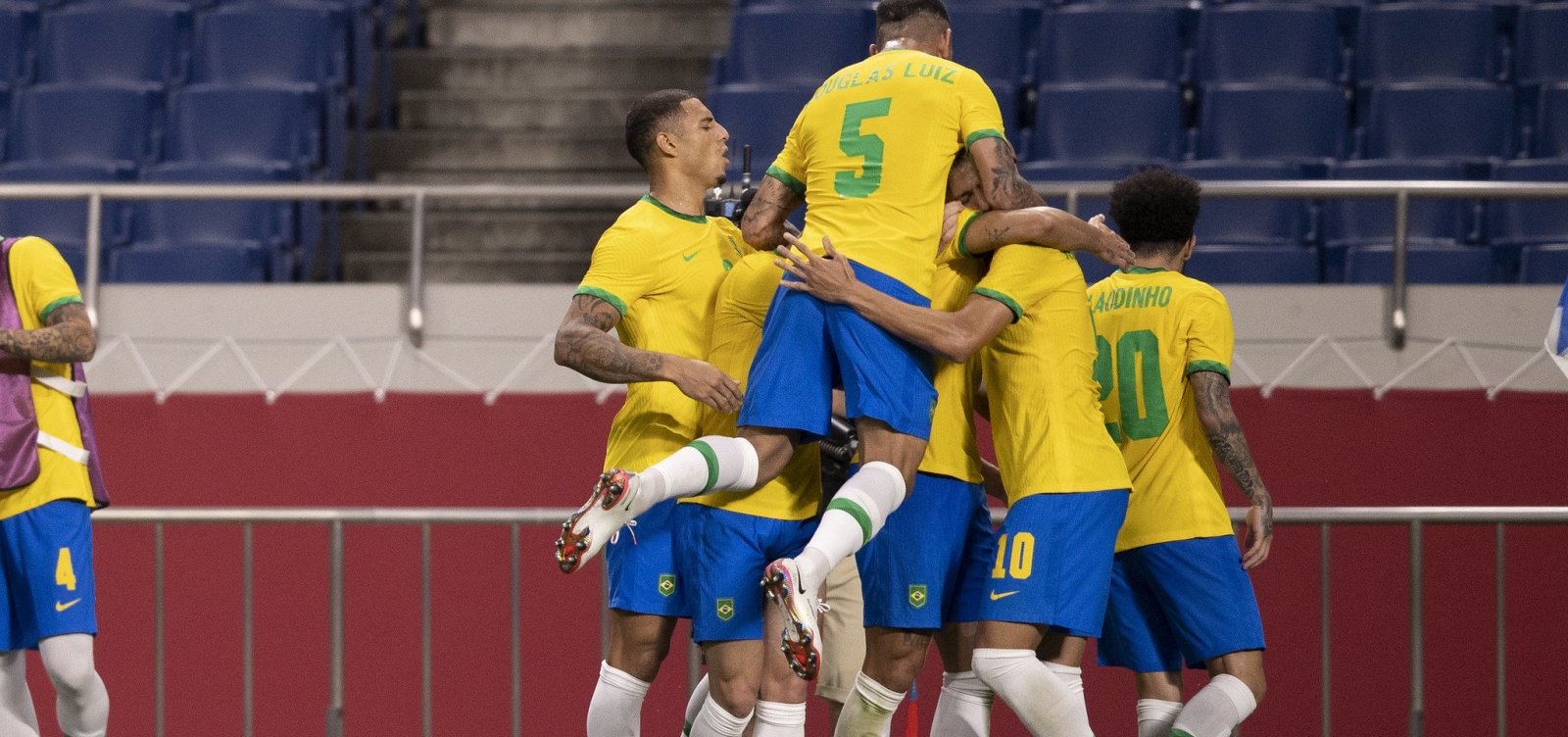 Brasil vence Egito por 1 a 0 e avança às semifinais nas Olimpíadas