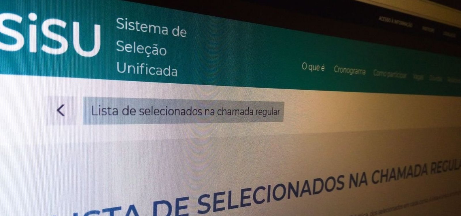Prazo de inscrição no Sisu termina nesta sexta-feira 
