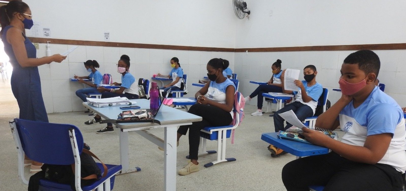 Ap&oacute;s tr&ecirc;s meses de volta &agrave;s aulas, escolas de Mata de S&atilde;o Jo&atilde;o n&atilde;o registraram casos de Covid