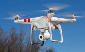 Drone é usado pela Codesal para ajudar na avaliação das áreas de risco 