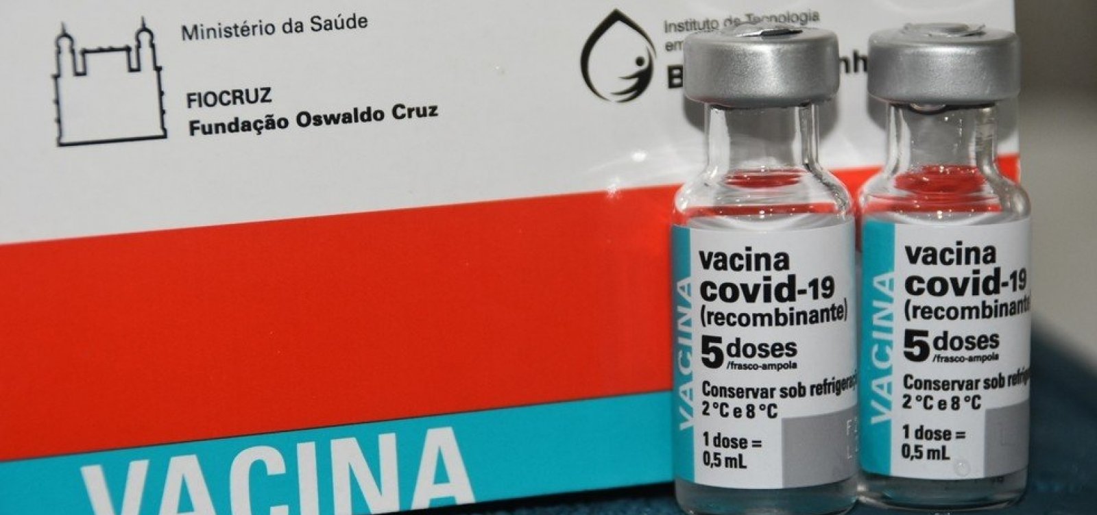 ​Fiocruz entrega mais 1 milhão de doses ao Ministério da Saúde
