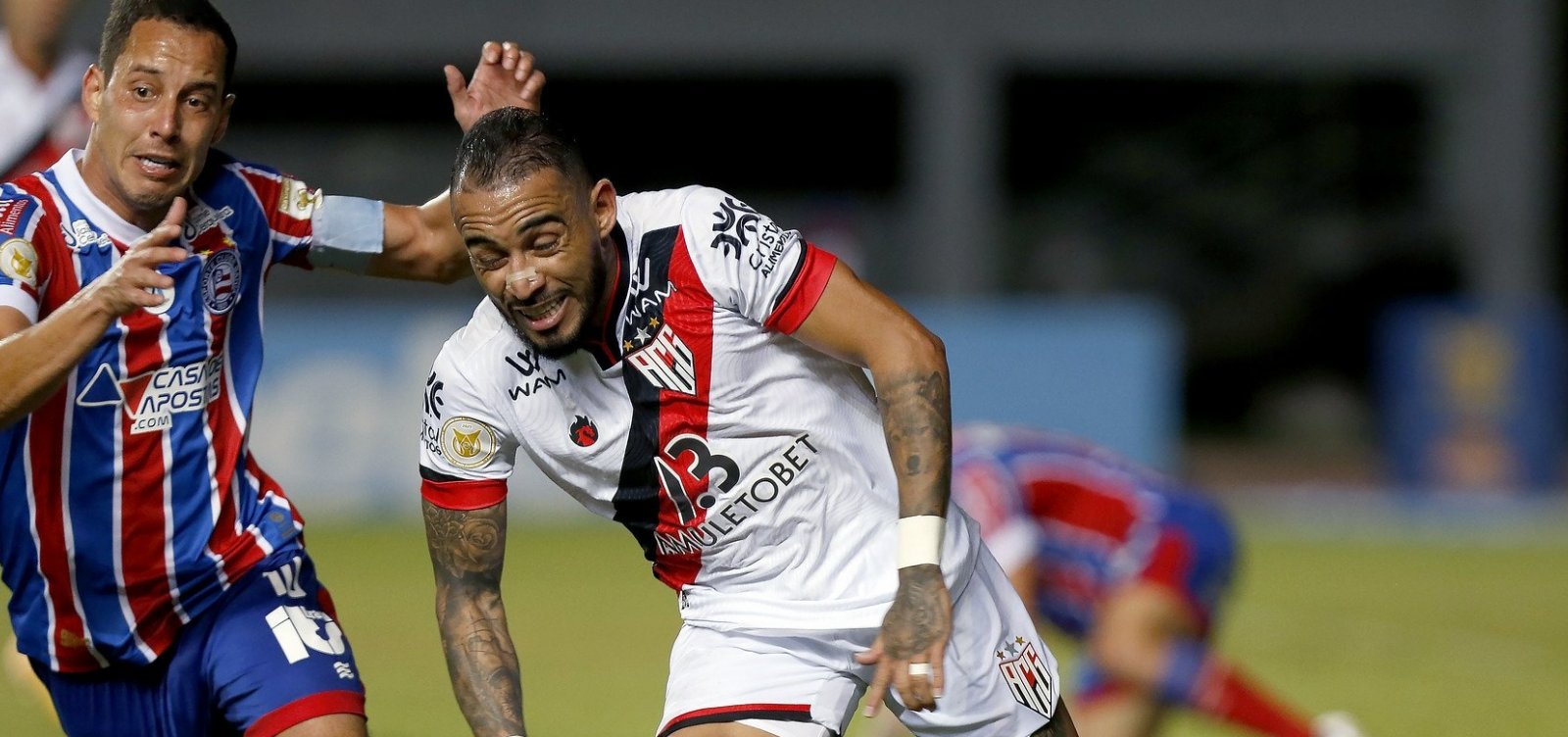 De virada, Bahia perde para Atlético 