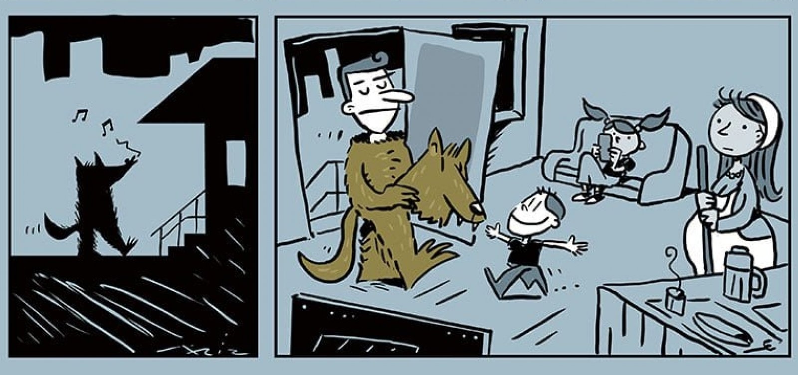 Com charge sobre masculinidade tóxica, baiano vence Salão Internacional de Humor de Piracicaba 