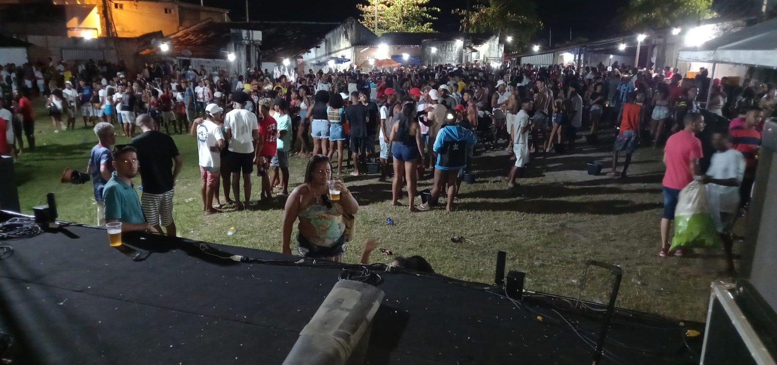 Fiscalização encerra evento com cerca de 1,5 mil em São Tomé de Paripe